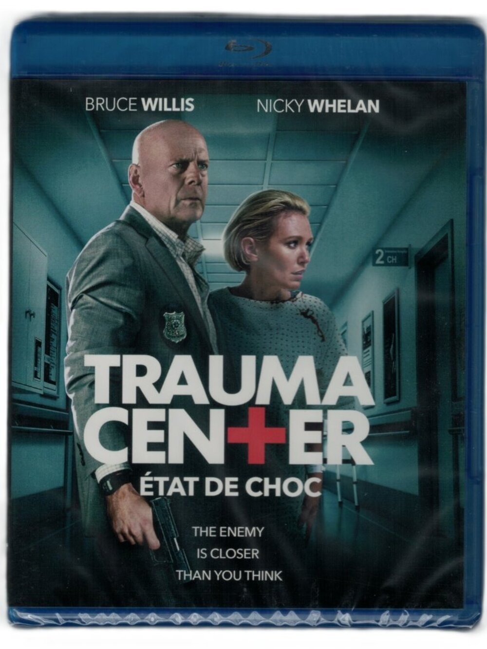 Trauma Center (Blu-ray) 2019 Bruce Willis, Nicky Whelan NEW